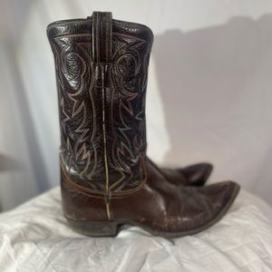 Black Label 70's Tony Lama cowboy boots